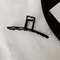 Metal Style Large Hair Claw Headwear Back Head Claw Shark Claw Hair Accessories