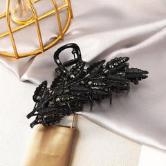 Rhinestone Metal Hair Clips Strong Hold Grip Hair Jaw Clip