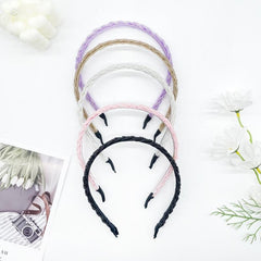 5pcs Beaded Twist Headband Vintage Party Hair Accessories