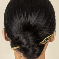 Retro Hairpin Metal Ancient Style Hair Stick Ponytail Holder Hair Accessories