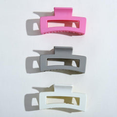 Square High Hair Claw Back Head Hair Grab Headdress Accessory For Girls Women