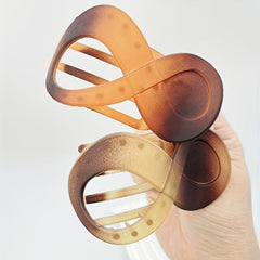 3pcs 8 Shape Hair Clip Matte Hair Clip Ladies Hair Accessories