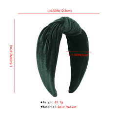 Velvet Hair Band Hoop Wide Cloth Headband Hair Hoop