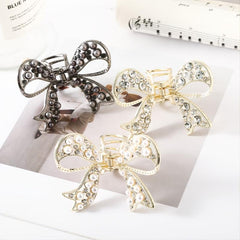 Rhinestone Hairpin Bow Headdress Pearl Hair Clips Butterfly Hair Accessories