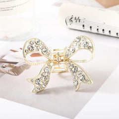 Rhinestone Hairpin Bow Headdress Pearl Hair Clips Butterfly Hair Accessories