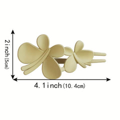 5pcs Butterfly Hair Claw Clips Nonslip Ponytail Holder for Women Girls