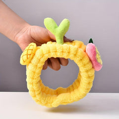 Pineapple Plush Headband for Women and Girls