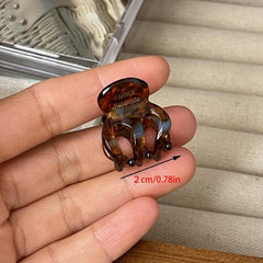 Small Hair Claw Vintage Hair Claw For Side Hair Braids High Ponytail Holder