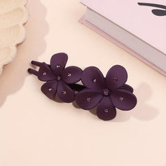 Large Flower Shaped Hair Claw Clip for Ponytail Bun Women Girls Hair Claw Clip