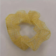 10pcs French Large Wool Scrunchie Retro Hair Rope Fabric Accessories