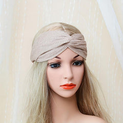 Glitter Fabric Hair Bands Stretchy Gypsophila Headbands Yoga Bundle