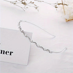 Rhinestone Faux Pearl Headband Hair Accessories