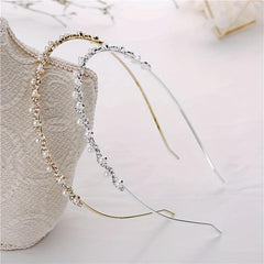 Rhinestone Faux Pearl Headband Hair Accessories