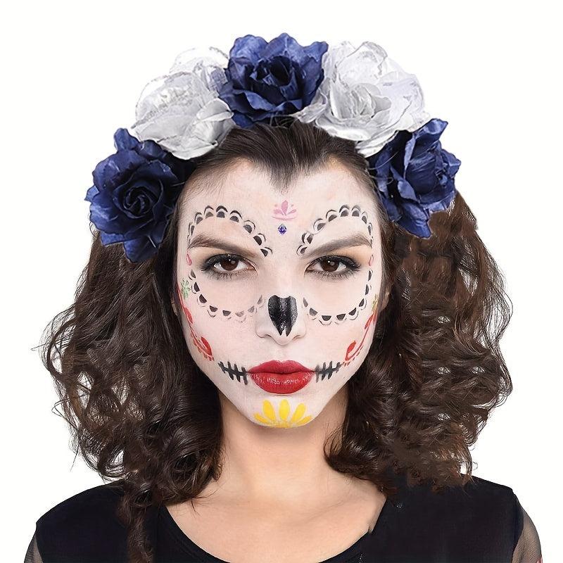 Halloween Flower Headband Hair Accessories for Women Girls