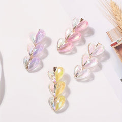Y2K Crystal Duckbill Clip Holographic Hair Accessory Hairclip for Women Girls