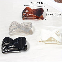 4pcs Vintage Hair Clip Non slip Duck Billed Clip Side Clip Hair Accessories