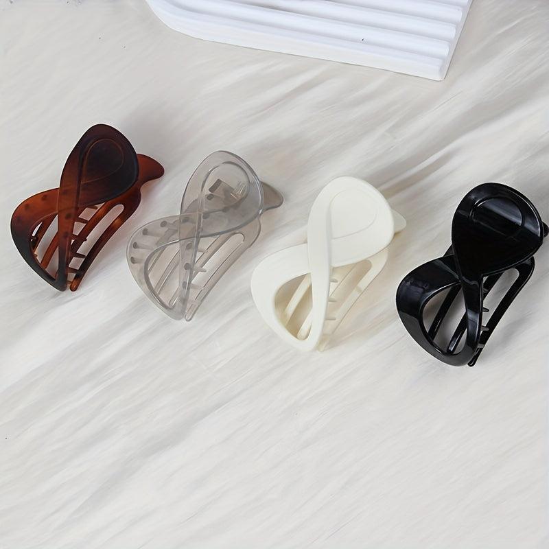 4pcs Vintage Hair Clip Non slip Duck Billed Clip Side Clip Hair Accessories