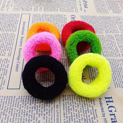 Y2K Colorful Hair Tie Thickened Elastic Hair Rope