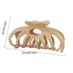 4pcs Big Hair Claw Clips Strong Hold Matte Claw Hair Clips For Women Girls