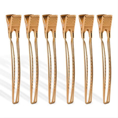 Golden Duck Billed Clip Hair Accessories