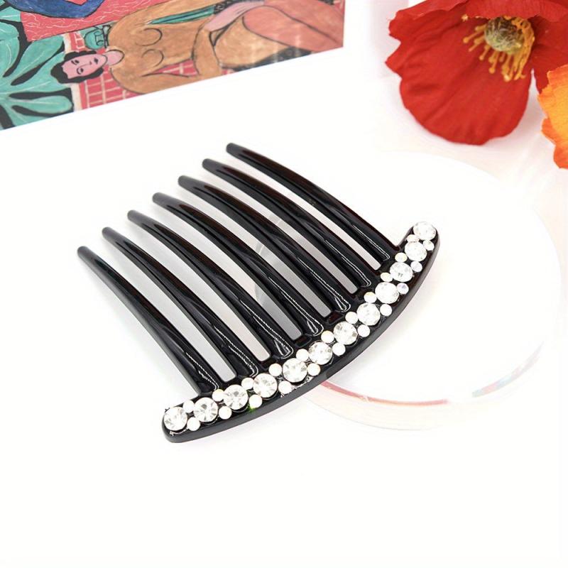 Rhinestone Hair Comb Hair Accessories Crystal Hairpin Retro Hair Comb Headwear