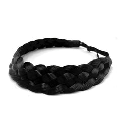 Braided Hair Band 5 Strands Wig Headband Synthetic Wig Hair Accessories