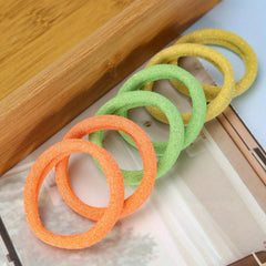 Sequin Hair Ties No Damage Hair Style Accessory
