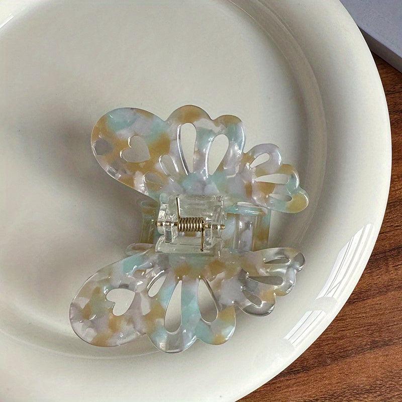 Acetate Gradient Hair Claw Sweet Shark Claw