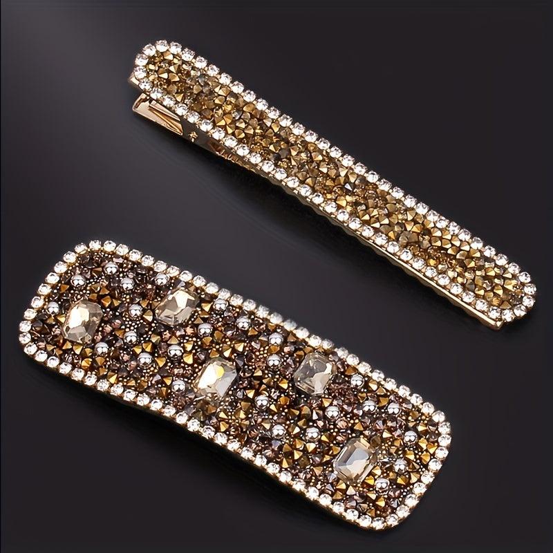 Rhinestone Hair Clip Side Clip Bangs Clip Hair Accessories For Women