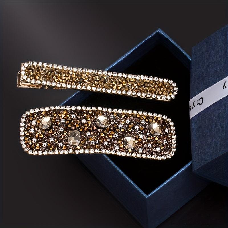 Rhinestone Hair Clip Side Clip Bangs Clip Hair Accessories For Women