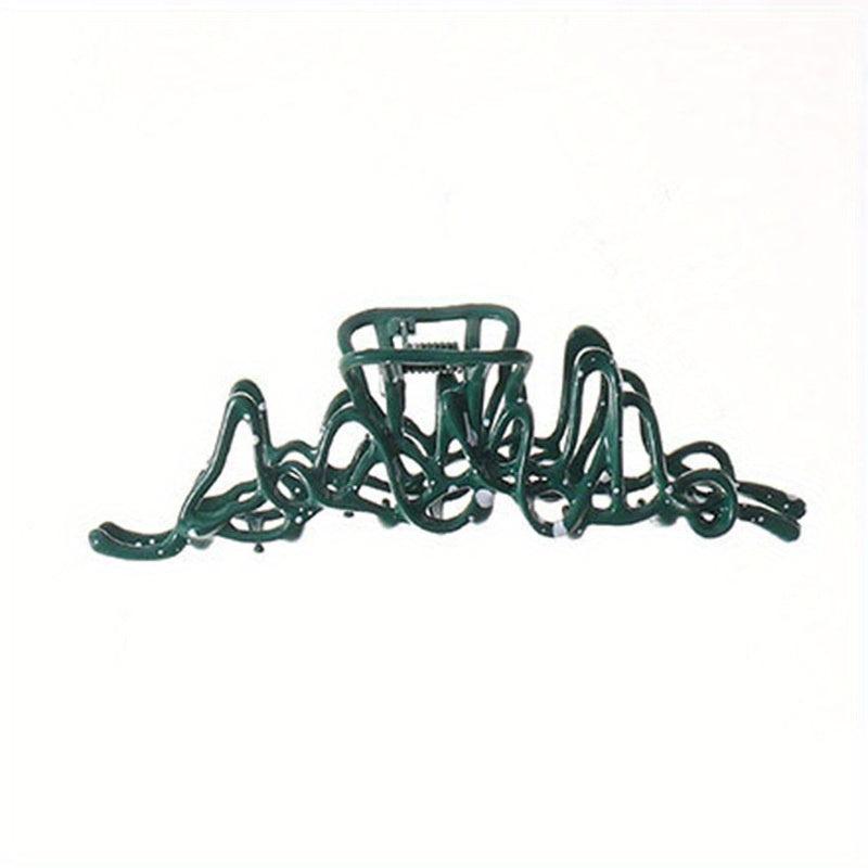 Women's Irregular Metal Hair Claw Ponytail Hair Clip