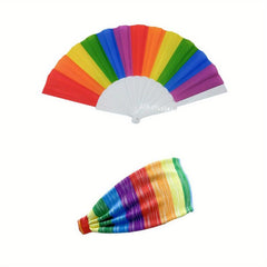 Rainbow Fan & Headband Combo Pride Month Accessories