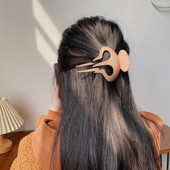 Matte Hair Clip Ponytail Hair Clip Style Hair Accessories
