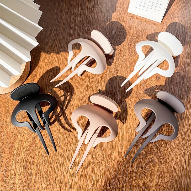 Matte Hair Clip Ponytail Hair Clip Style Hair Accessories
