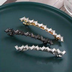 Crystal Hair Clip Retro Style Side Clip Headwear Hair Barrette For Women Girls