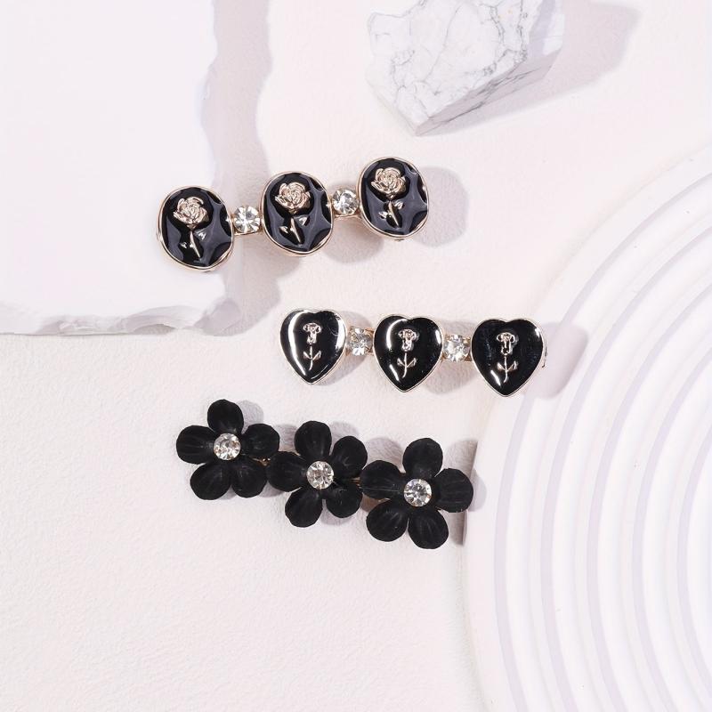 Floral Hair Clip for Women Girls