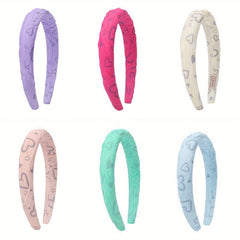Sponge Headband Wash Face Spa Make Up Head Hoop Wide Brim Hair Band