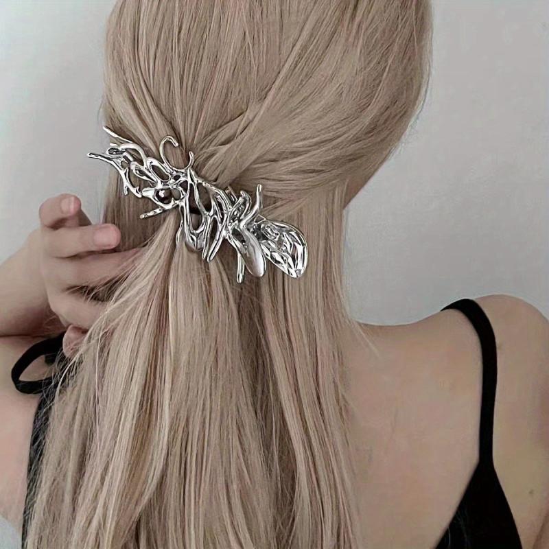 Duck Billed Clip Hair Claw for Ponytail Holder