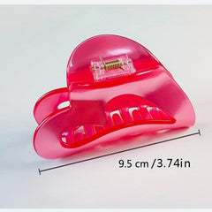 Heart Shaped Hair Claw Clip for Women Girls Hair