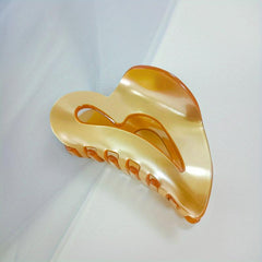 Heart Shaped Hair Claw Clip for Women Girls Hair