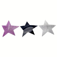 Y2K Star Glitter Hair Clip Barrette for Girls Acrylic Ponytail Holder