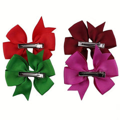 21pcs Hair Clip Bowknot Duck Billed Clip Women's Hair Accessories