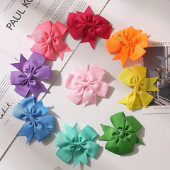 21pcs Hair Clip Bowknot Duck Billed Clip Women's Hair Accessories