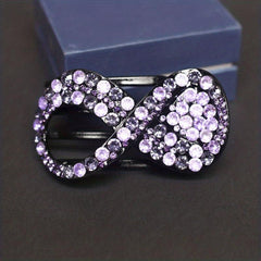 Rhinestone Hair Clip Ponytail Holder Headwear Hair Styling Accessory