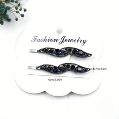 Crystal Hair Pin for Side Hair Bang Girls Clip