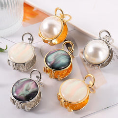 Glitter Faux Pearl Hair Claw Clip Non-slip Women Girls Hair Claw