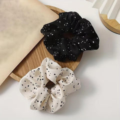 Scrunchies Hair Tie Style Hair Rope Dot Hair Ring Elastic Ponytail Holder