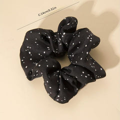 Scrunchies Hair Tie Style Hair Rope Dot Hair Ring Elastic Ponytail Holder