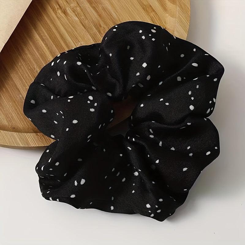 Scrunchies Hair Tie Style Hair Rope Dot Hair Ring Elastic Ponytail Holder