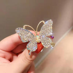 Rhinestone Barrette Hair Clip Set for Women Girls